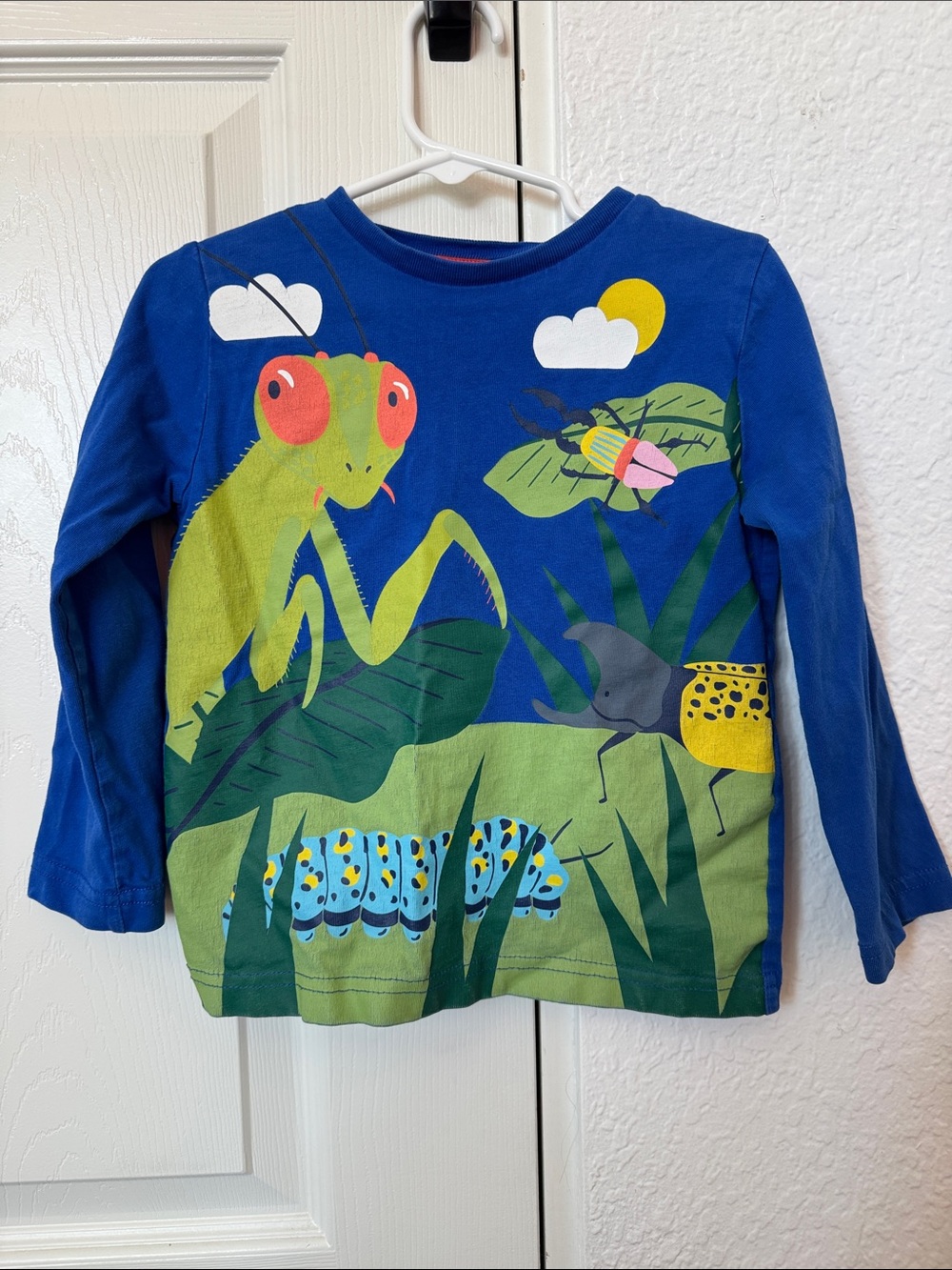 Boden Royal Blue Long-Sleeve Jungle Bug Tee 3T-4T
